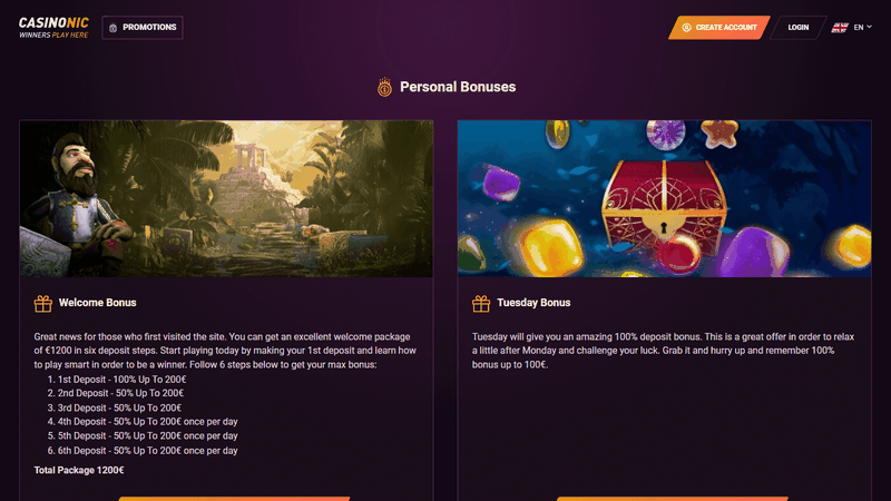 CASINONIC Gambling enterprise CASINONIC Gambling enterprise